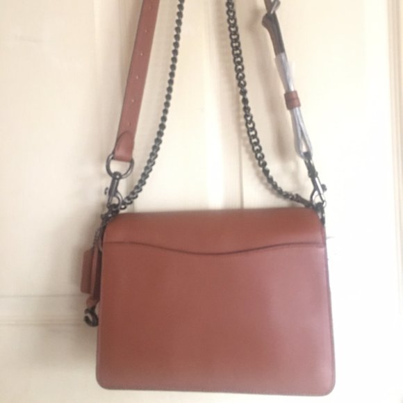 **SOLD**Coach Dreamer Mixed Leather Crossbody Bag! - Picture 5 of 8